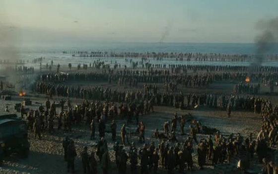 A scene from the film Dunkirk